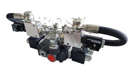HYDRAULIC VALVE 2xZ80 12V DC WITH FLOATING FUNCTION