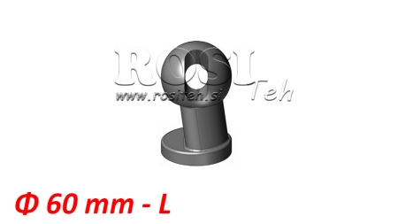 KULKA WYWROTU BOX Φ 60 TYŁ LEWY