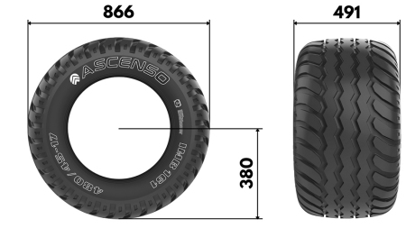 GUMA 19.0/45-17 AW708 14pl