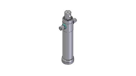 3025F -TELESKOPZYLINDER STANDARD/BOHRUNG 2 STUFEN HUB 895 DURCHMESSER 95
