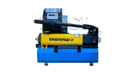 14077-ΦΟΡΗΤΗ ΠΙΕΣΗ PM16-8J (100 Τόνους) ΜΕ ΣΙΑΓΩΝΕΣ