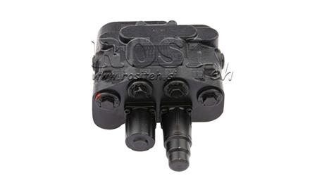 VALVOLA DI CONTROLLO IDRAULICA DLM-122/2 2xP80 L/min SENSORE DI CARICO CON FUNZIONE GALLEGGIANTE