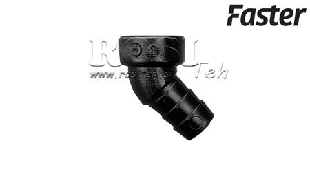 45° ROHRVERBINDUNG FÜR ÖLFANGBEHÄLTER TARV