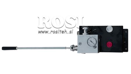 HIDRAULIKUS RVBR AUTOMATIKUS SZELEP TAVASZ HENGERHEZ TARTÁLYAL ÉS VÉSZHELYZETI KARRAL