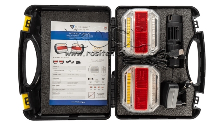 KIT LUCI MAGNETICHE A LED - WIRELESS 12/24V CANBUS