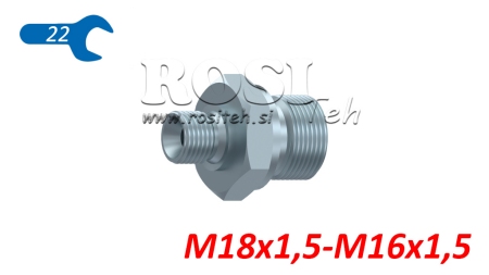 ΥΔΡΑΥΛΙΚΟΣ ΜΕΙΩΤΗΣ M18X1.5-M16X1.5