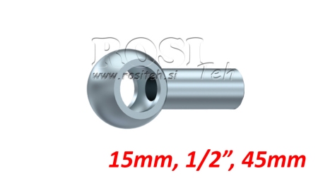 METALNA CIJEV BANJO 1/2 45mm