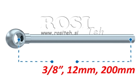 МЕТАЛЕН МАРКУЧ БАНДЖО 3/8 200mm