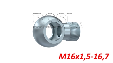 HIDRAULIČNI PRIKLJUČAK OČNI M16x1,5-16,7
