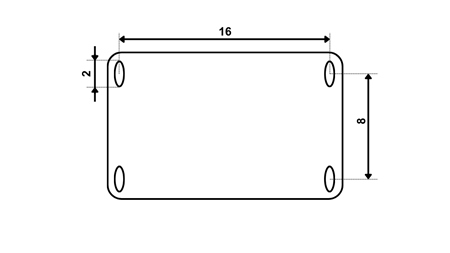 PODEŠIVA NAVOJNA POTPORNA NOGA (VISINA 635 mm - HOD 370 mm) - 4.500 kg
