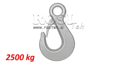 GANCHO CON OJO 2500 KG