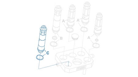 ΑΡΣΕΝΙΚΟΣ ΤΑΧΥΣΥΝΔΕΤΗΣ ΓΙΑ MULTI-FASTER 9/16 3PLK 3PLV C ΚΙΝΗΤΟ ΜΕΡΟΣ