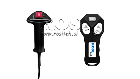 24 V ELEKTRISCHE SEILWINDE RS-20000 - 9100 KG - STAHLSEIL - ECO
