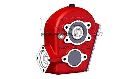 GEARBOX RT210 FOR HYDRAULIC MOTOR MP/MR/MS RATIO 16.4:1