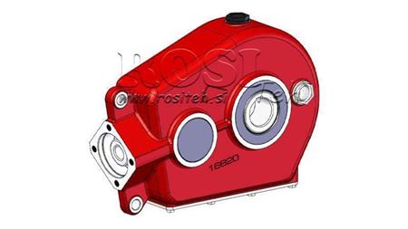 GEARBOX RT260 FOR HYDRAULIC MOTOR MP/MR/MS RATIO 21.1:1