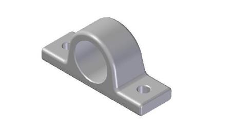 DRŽAČ TELESKOPSKOG CILINDRA FI45