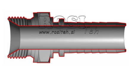 HIDRAULIČNI PRIKLJUČAK BSP MUŠKI DN13-1/2