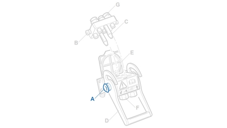 PULSANTE DI SICUREZZA PER MULTI-FASTER PARTE FISSA