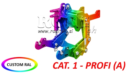 UNIVERZÁLIS FRONT HIDRAULIKA CAT. 1 - PROFI AUTOMATIC TRAKTORHOZ 800 KG (RAL AZ ÖN VÁLASZTÁSA SZERINT)