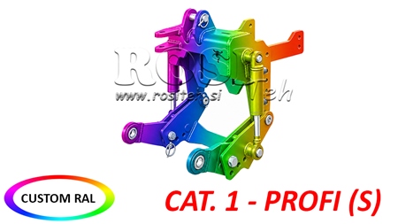 UNIVERZÁLIS FRONT HIDRAULIKA CAT. 1 - PROFI STANDARD TRAKTORHOZ 800 KG (RAL AZ ÖN VÁLASZTÁSA SZERINT)