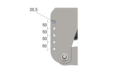 UNIVERZALNI KIT PREDNJA ČELNA HIDRAVLIKA 2KAT ZA TRAKTOR 1500kg ZELENA (RAL-6001)