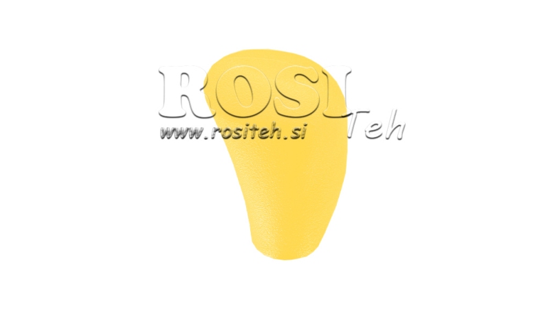 MARKING HANDLE FOR VALVE CONTROL LEVER M10 - YELLOW