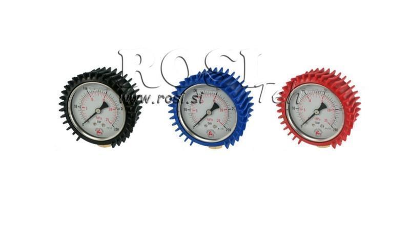 OCHRONA GUMOWA DLA MANOMETRU DN63 - CZERWONA