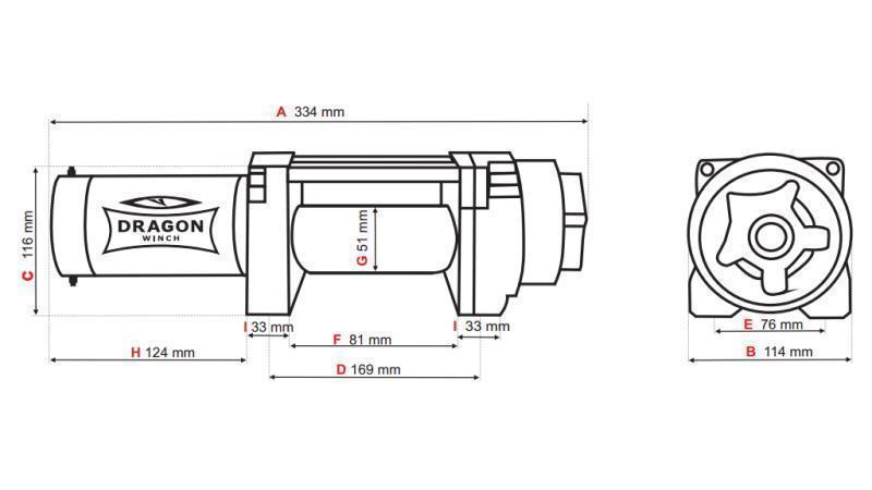 12 V ELEKTROMOS KÖTŐDŐ DWH 3500 HD - 1588 kg