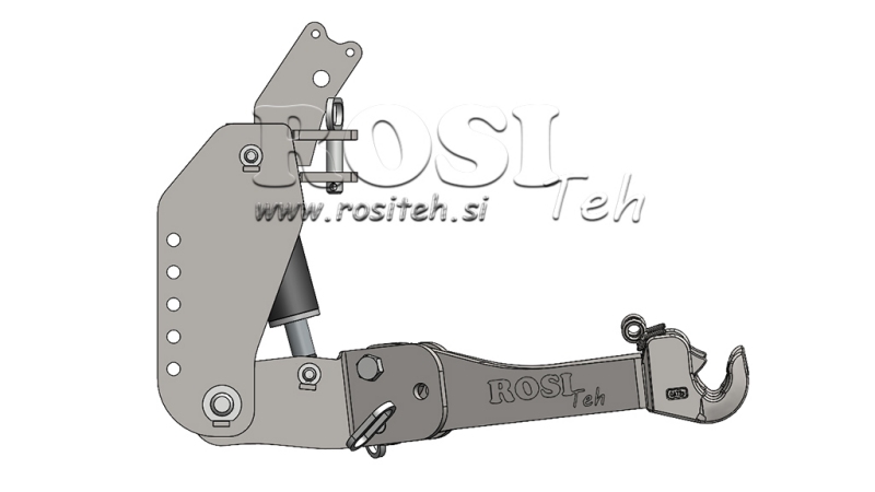 UNIVERSAL KIT FRONT HYDRAULICS 3KAT FOR TRACTOR 2250KG