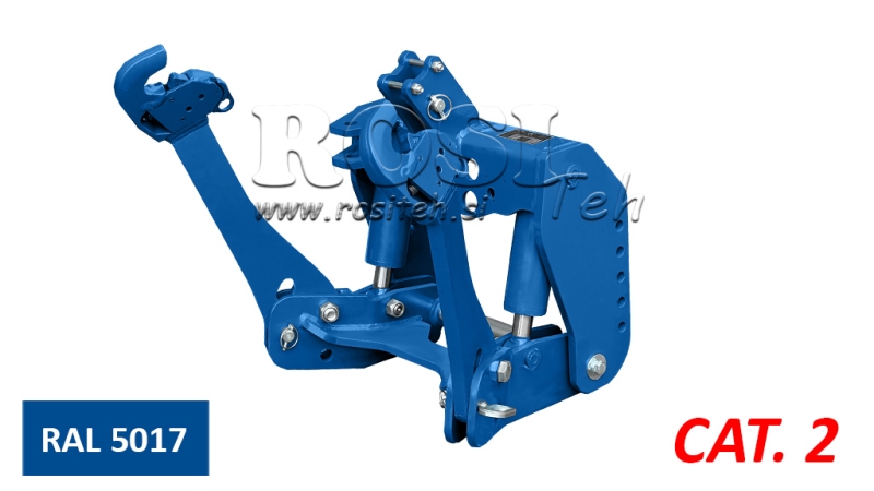 ΜΠΡΟΣΤΙΝΑ ΥΔΡΑΥΛΙΚΑ UNIVERSAL KIT 2KAT ΓΙΑ ΤΡΑΚΤΕΡ 1500KG - ΜΠΛΕ (RAL 5017)