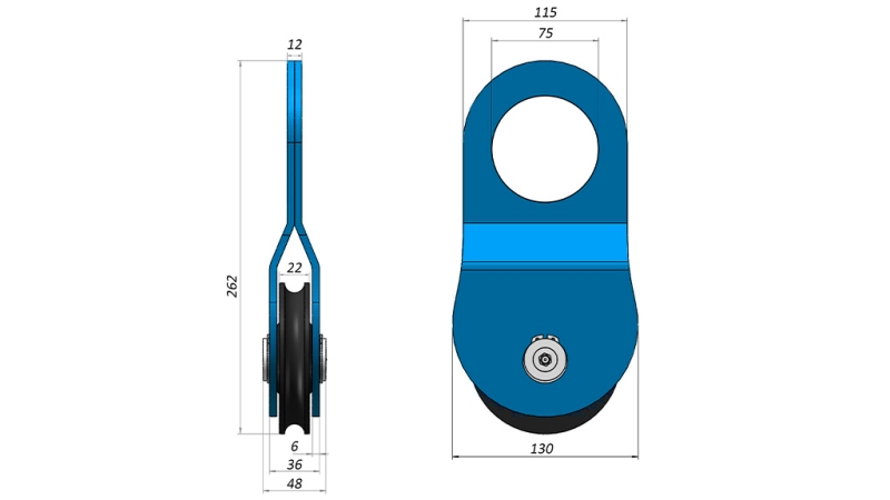 VYTAHOVACÍ PÁS 10T