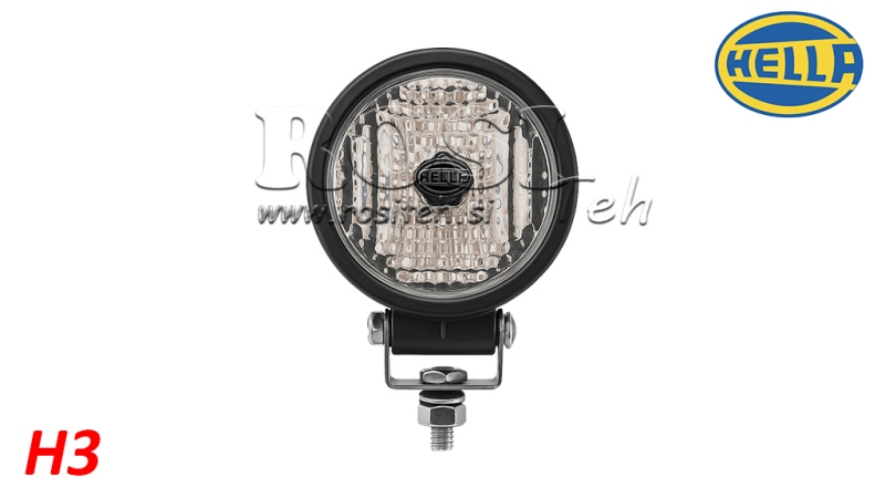 RADNO SVJETLO ZA TRAKTOR OKRUGLO H3 HELLA HALOGEN