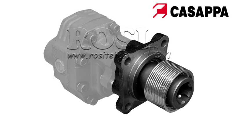 ADAPTATEUR P.T.O. POUR POMPE EN FONTE ASAE FEMELLE - 3 BOULONS