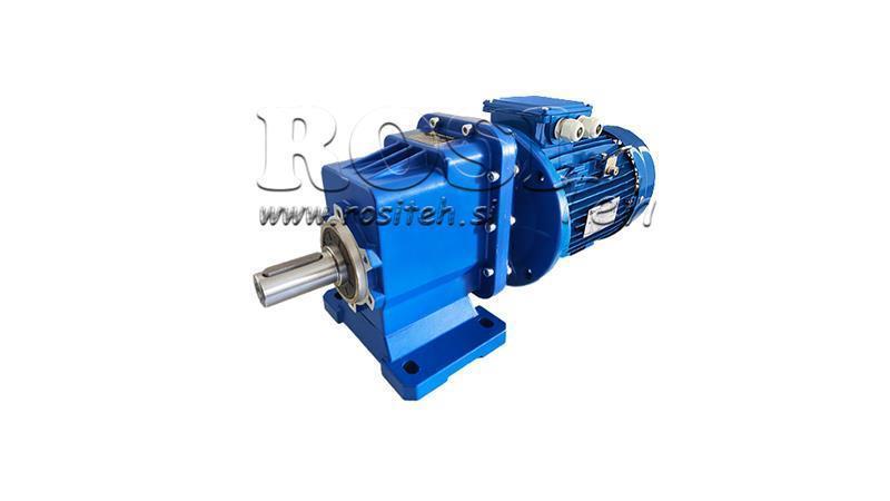 1Faz 1,5kW-ELEKTROMOTOR Z ERC03 REDUKTOROM MS90 55rpm/min