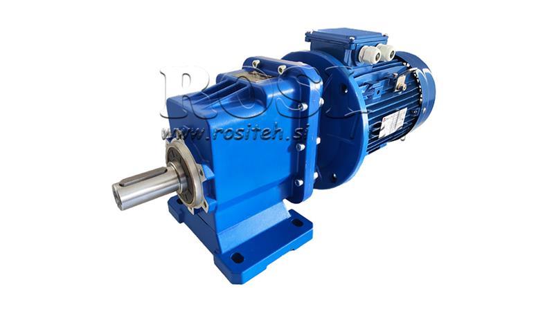 3ph 2,2kW-ELECTRIC MOTOR WITH ERC04 GEARBOX MS100 57 rpm