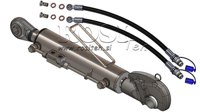 HYDRAULIC TOP LINK WITH HOOK - 3 CAT. 80/40-280 (90-210HP)(25,4)