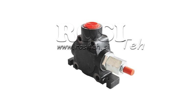 INDGANGSSEGMENT til HYDRAULISK VENTIL PC70