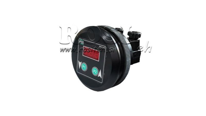 ELEKTRONISCHER DRUCKSCHALTER MIT MANOMETER KD59 0-400 BAR