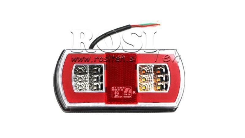 RIGHT REAR LED LIGHT COMBINED 12/24V 