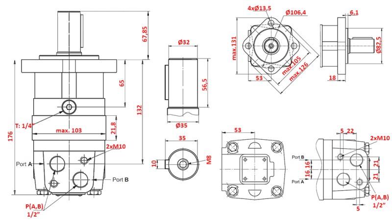 HIDROMOTOR MS 125