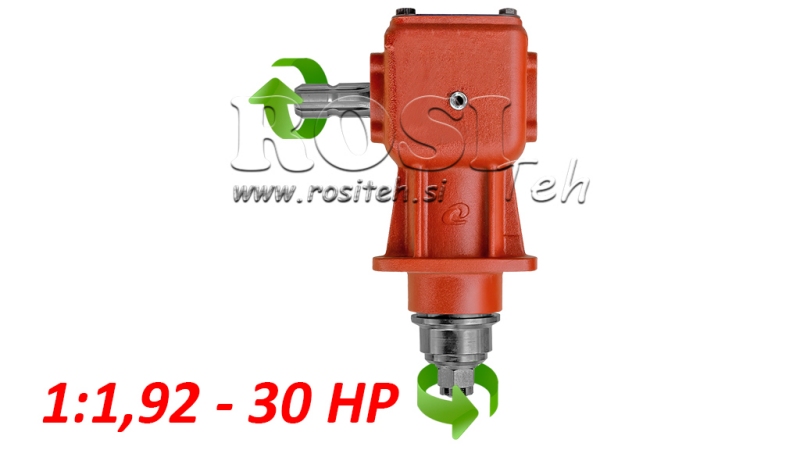 PRZEKŁADNIA KĄTOWA LF-205J 1:1.92 (30HP-22KW)