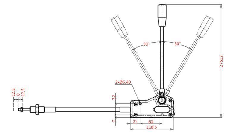 JOYSTICK 1 POZ PRE LANOVOD MORSE