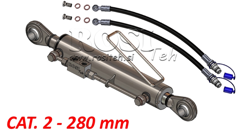 HYDRAULISK TRAKTION STANDARD KAT. 2 - 63/35-280 (45-95HK)(25.4/25.4)