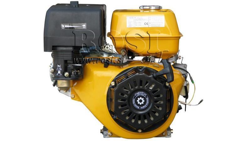 bencinski motor EG4-420cc-9,6kW-13,1HP-3.600 U/min-E-KW25x88.5-elektro zagon