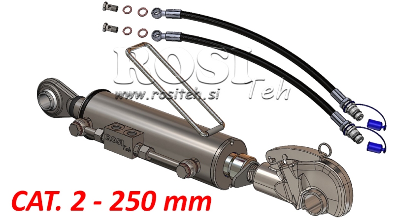 3ÈME POINT HYDRAULIQUE CROCHET FILETÉ CHAPE - CAT. 3 - 80/40-250 (+95HP)(32,2)