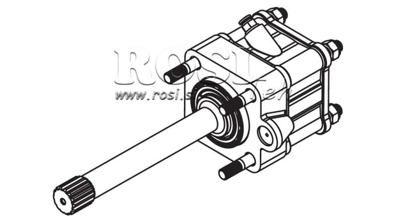 NEBENANTRIEB FÜR HYDRAULIKPUMPE - MAN ROTERDAR