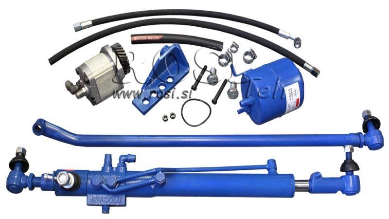 AUXILIARY HYDRAULIC STEERING SET FORD 4600