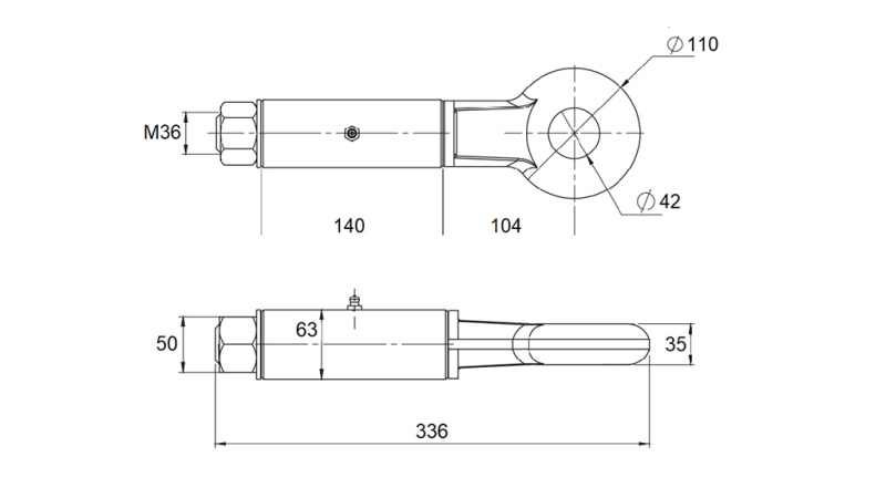 GRIEŽAMIE VILKŠANAS ĀĶIS FI42 106kN (E13 sertifikāts)
