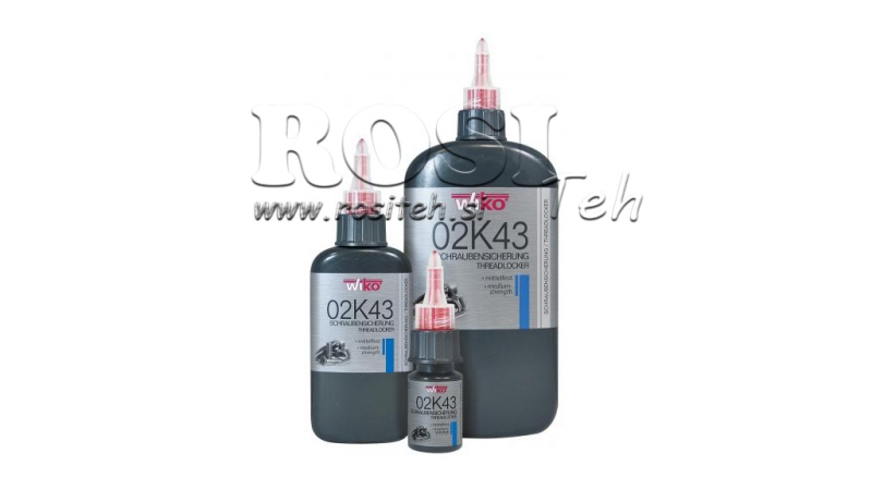 WIKO THREAD LOCKER 02K43 50ML (SREDNJA ČVRSTOĆA)