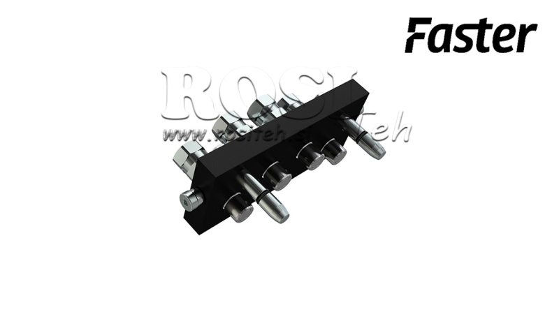 GIUNTO MULTI-FASTER SIGMA 4VIE BSP 3/8 PARTE MOBILE